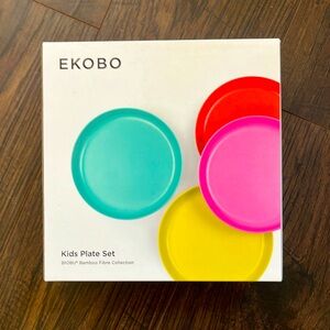 Brand new - EKOBO kids plate set